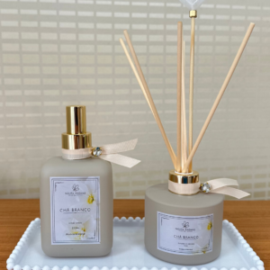 Kit Chá Branco – 250ml | Coleção Encanto