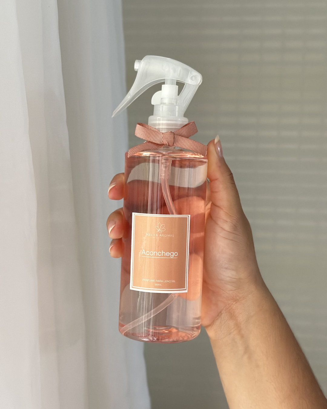 perfume para lençóis aconchego 250ml